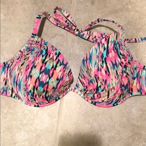 COPY - Shade & Shore colorful bikini top 34DD